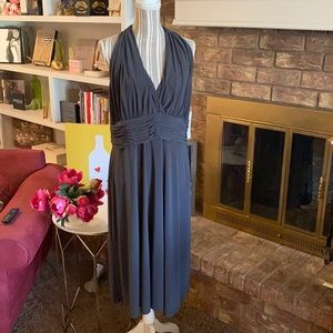 Evan-Picone Bold Beginnings Almost Black Dress